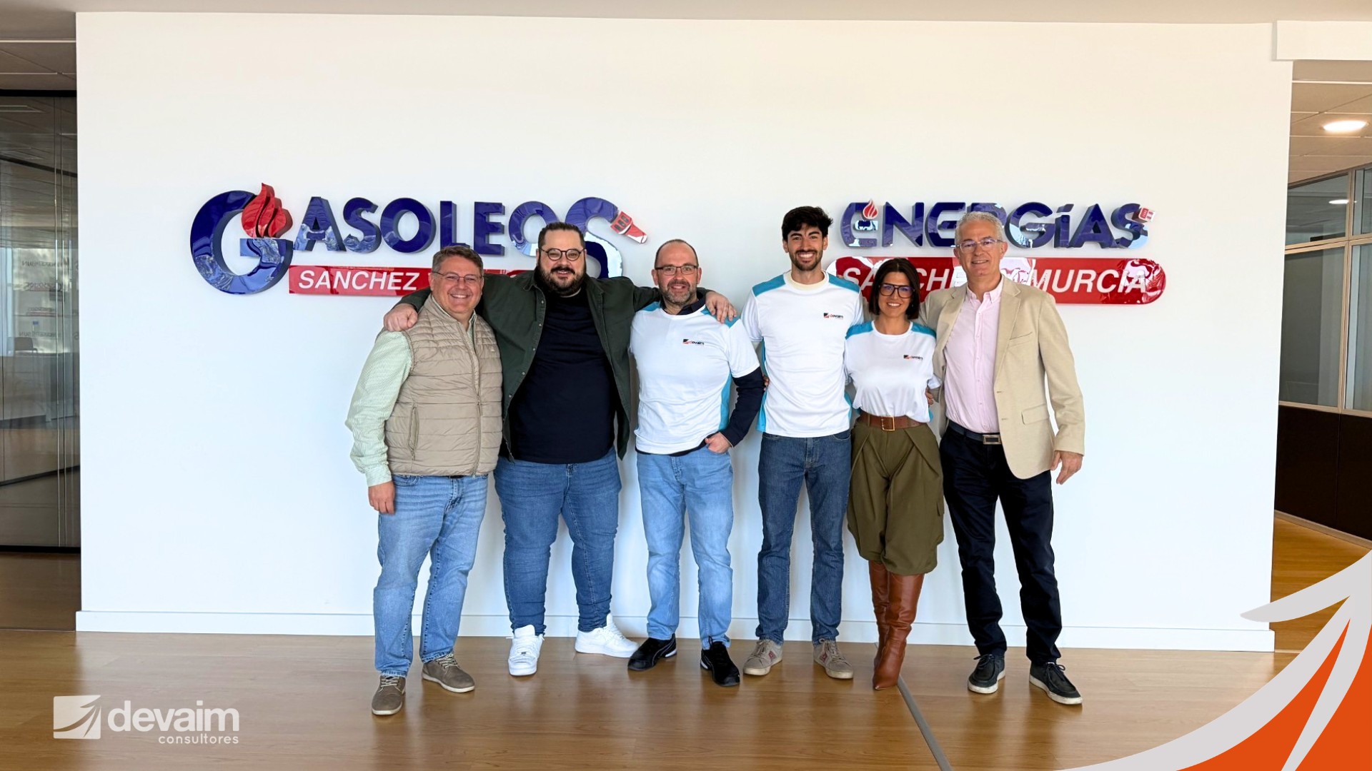 Equipo responsable del proyecto GSYM Equipo Devaim y GSYM al frente del proyecto