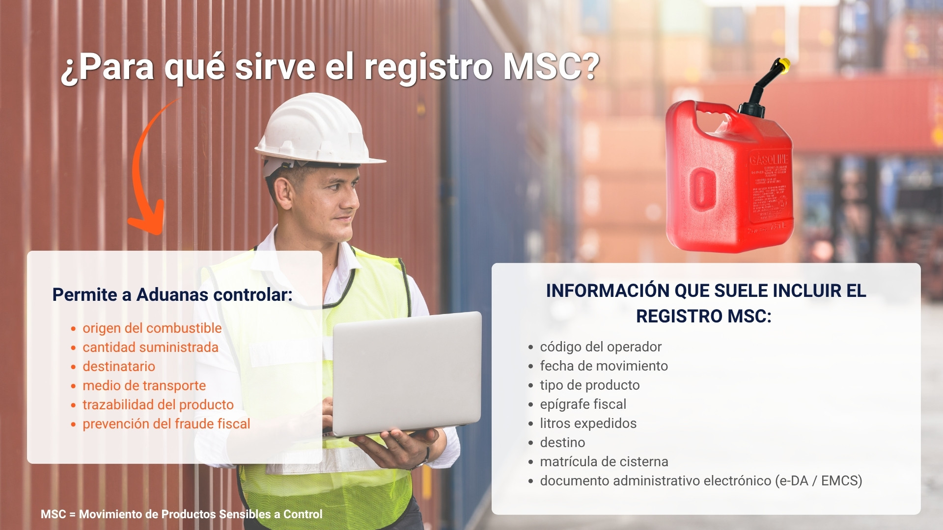 ¿Para qué sirve el registro MSC? Registro MSC